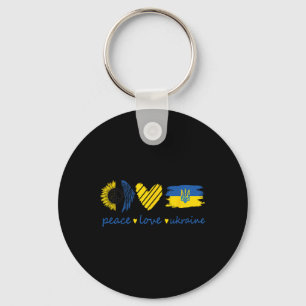 Steh mit der ukrainischen Friedensliebe Ukraine So Schlüsselanhänger