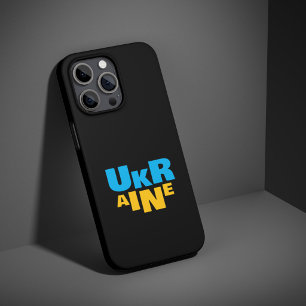 Steh mit Ukraine Sonnenblume blau gelbe Flagge iPhone 15 Pro Hülle