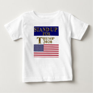 STEHEN FÜR TRUMP BABY T-SHIRT