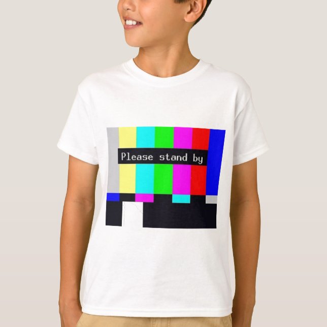 stehen Sie bitte durch-technische Schwierigkeiten… T-Shirt (Vorderseite)