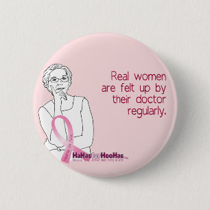 Stehen Sie Filz auf, knöpfen Sie heute Button