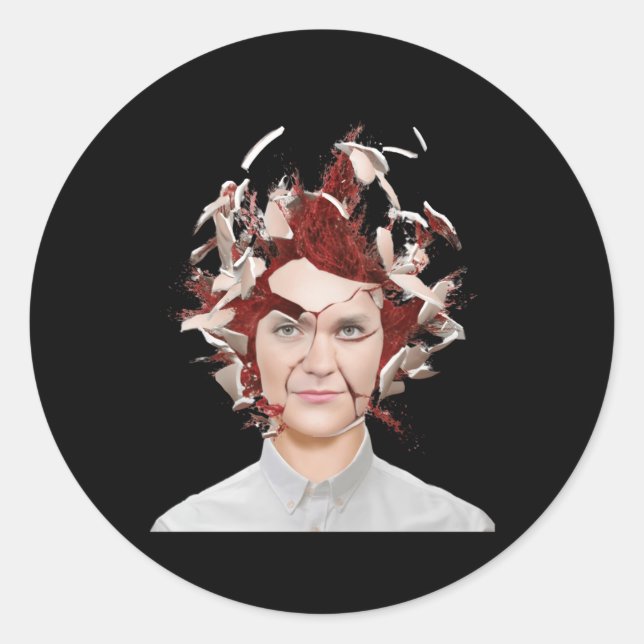 Stehen Sie gegen Nick Fuentes' Hate Sticker1 Runder Aufkleber (Vorderseite)