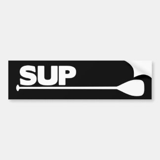 Stehen Sie oben Paddel SUP (dunkel) Autoaufkleber
