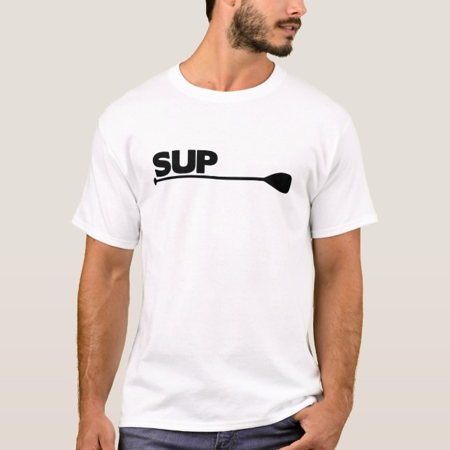 Stehen Sie oben Paddel SUP T-Shirt (Vorderseite)
