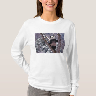 Stehend auf Baum, Wolong, Sichuan, T-Shirt