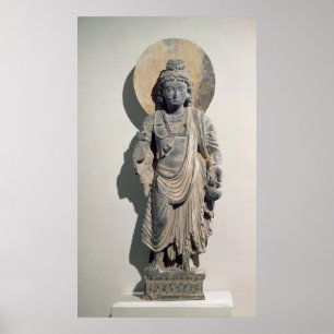 Stehend Bodhisattva Maitreya, 3. Jahrhundert Poster