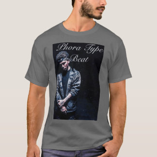 stehend lcmich phora Rapper lcmichype nachdenklich T-Shirt