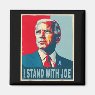 Stehend mit Joe Support Ribbon Campaign Statemen Magnet