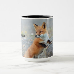 Stehend Red Fox Tasse
