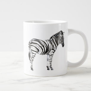 Stehend Zebra Jumbo-Tasse