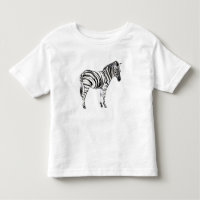 Stehend Zebra