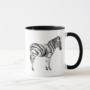 Stehend Zebra Tasse
