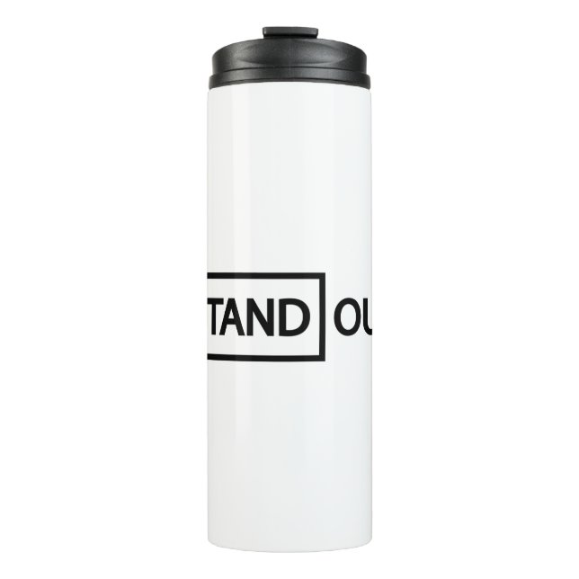 Stehende Auslösung Thermosbecher (Vorderseite)