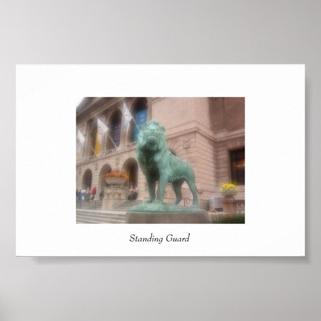 Stehende Garde Poster (Vorne)