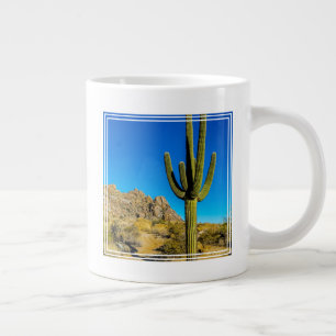 Stehende Kakteen Jumbo-Tasse