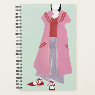 Stehende Modefigur: Oversiegelte Jacke Planer