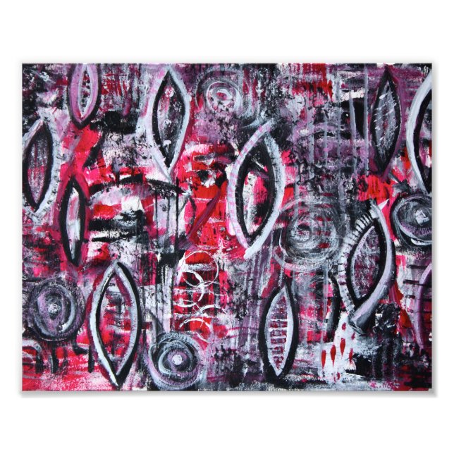 "Stehende Proud" Acrylkunstdruck Fotodruck (Vorne)