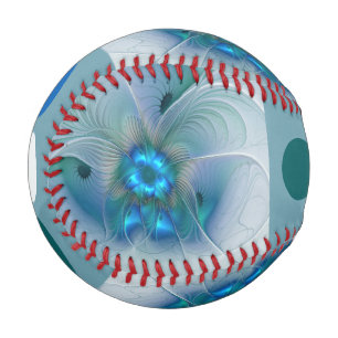 Stehende Räumlichkeiten, Abstraktes türkisfarbenes Baseball