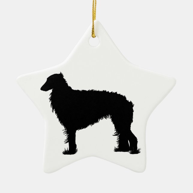 Stehende seidene Verzierung Keramik Ornament (Vorne)