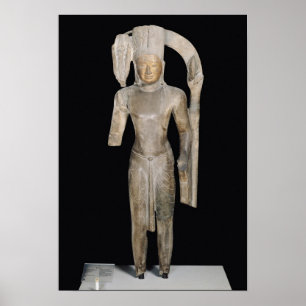 Stehende Statue von Harihara Poster