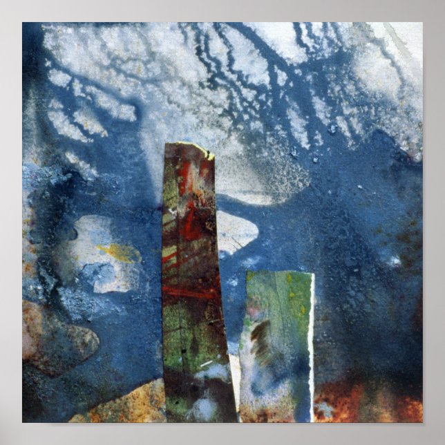 Stehende Steine II Poster (Vorne)