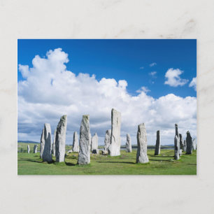 Stehende Steine von Callanish 2 Postkarte