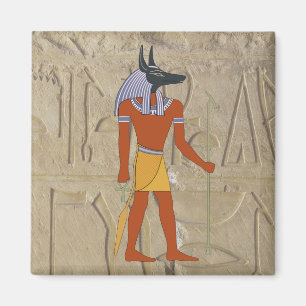 Stehender Anubis Magnet
