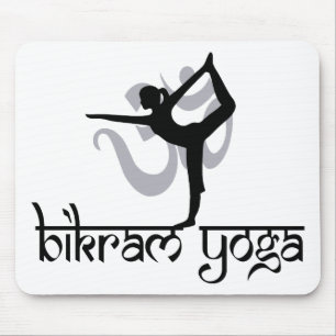 Stehender Bogen, der Pose Bikram Yoga-Geschenk Mousepad