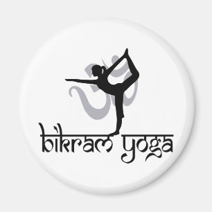 Stehender Bow Pulling Pose Bikram Yoga Magnet