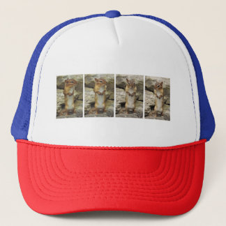 Stehender Chipmunk Truckerkappe