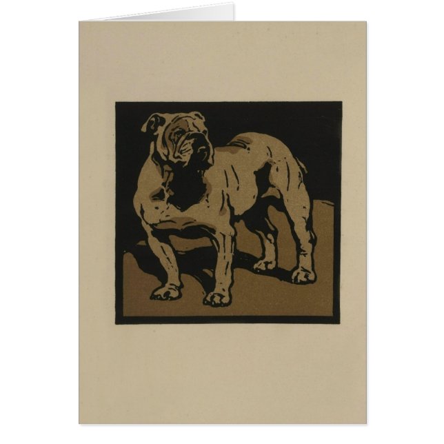 Stehender Hund (Vorne)