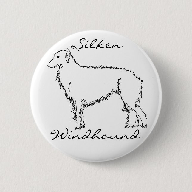 Stehender seidener Knopf Button (Vorderseite)
