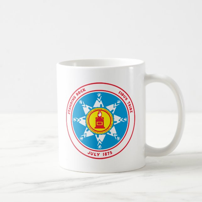 Stehendes Felsenstammlogo Kaffeetasse (Rechts)