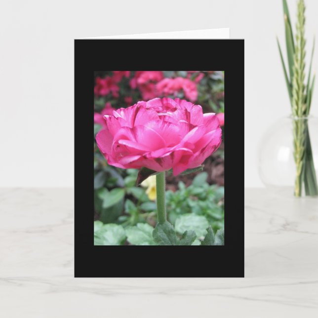 Stehendes hohes karte (Vorderseite)