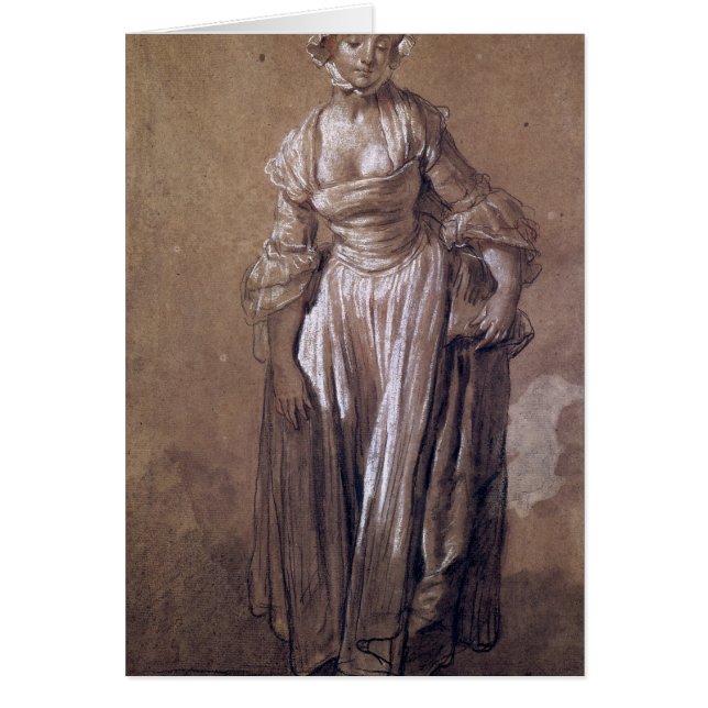 Stehendes junges Mädchen (Vorne)