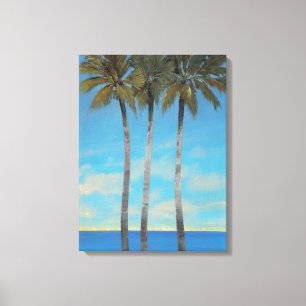 Stehendes Tal II Leinwanddruck