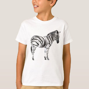 Stehendes Zebra T-Shirt