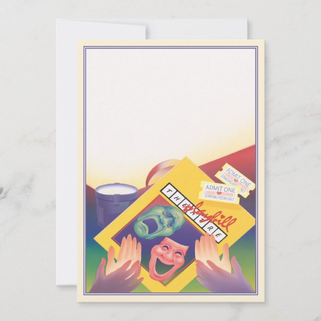 Stehendes Zimmer © Mitteilungskarte (Vorderseite)