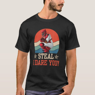 Stehle ich wage es lustiger Fänger Vintage Basebal T-Shirt