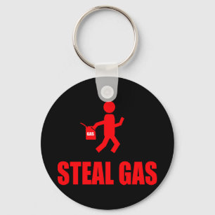 Stehlen Sie Gas Schlüsselanhänger