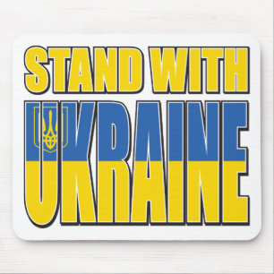 Steht-mit-der-Ukraine Mousepad