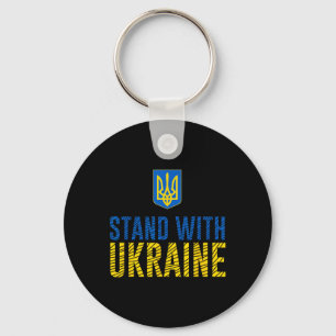 Steht mit der Ukraine - Ukrainische Stärke Schlüsselanhänger