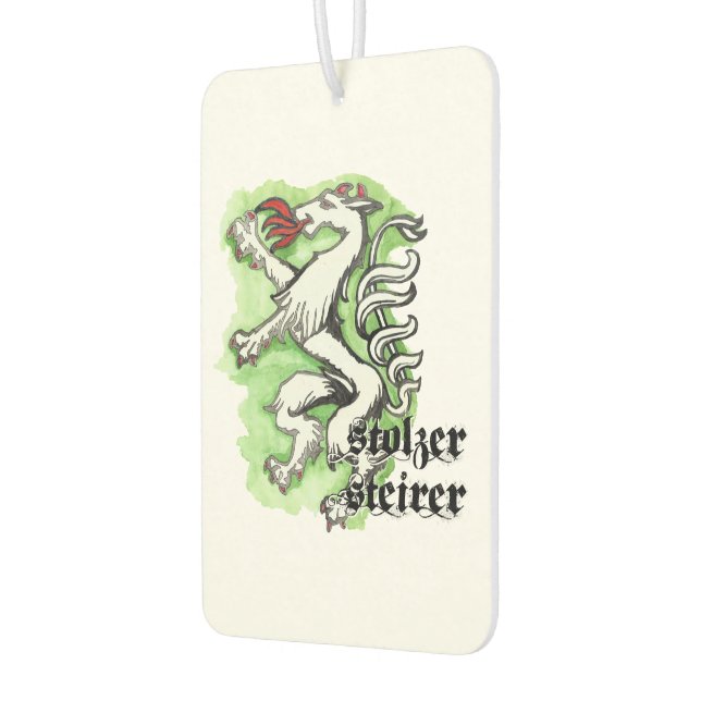 Steiermark Aquarell Stolzer Steira Autolufterfrischer (Links)