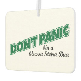 Steiermark Österreich dont panic bin a steira bug Autolufterfrischer