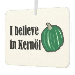 Steiermark Österreich glaubt an Kernöl Autolufterfrischer