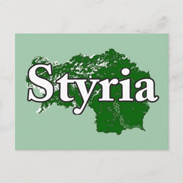 Steiermark Postkarte (Vorderseite)