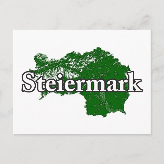 Steiermark Postkarte (Vorderseite)