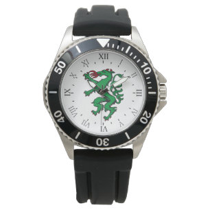 Steiermark Rot Grün Wappen Panther Österreich Armbanduhr