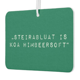 Steiermark Steirabluat koa Himbeersoft Autolufterfrischer