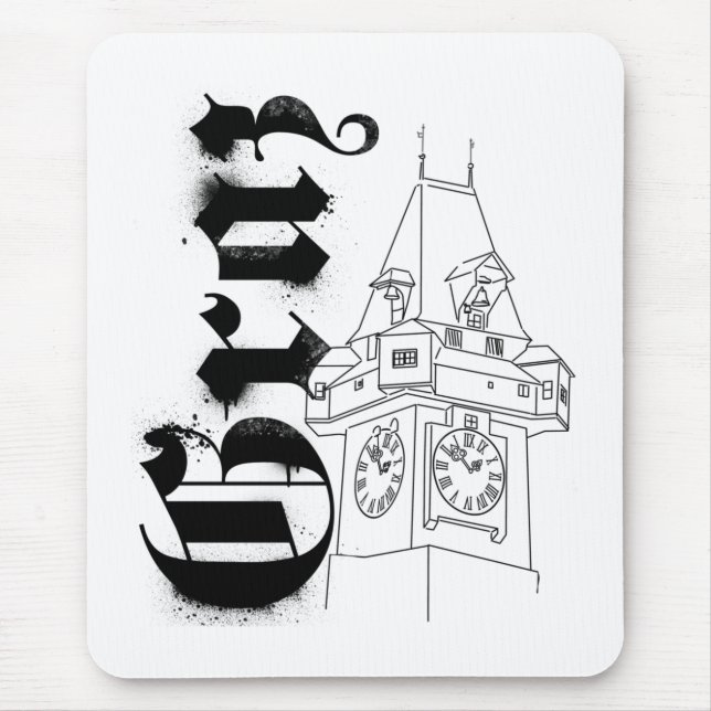 Steiermark Vintag Graz Mousepad (Vorne)